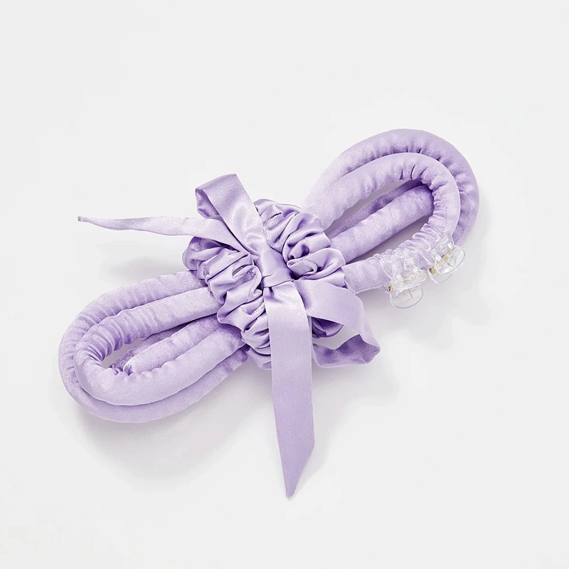 Мягкие бигуди из лебяжего пуха "Комплект jillas slim elegant лавандовый" по цене ₽1,390, размеры 205х85х25, для волос От каре до пояса