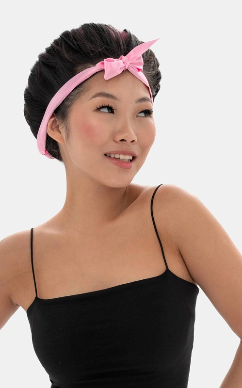 Мягкие бигуди из лебяжего пуха "Комплект jillas classic elegant розовый" по цене ₽1,590, размеры 255х105х50, для волос От лопаток до пояса