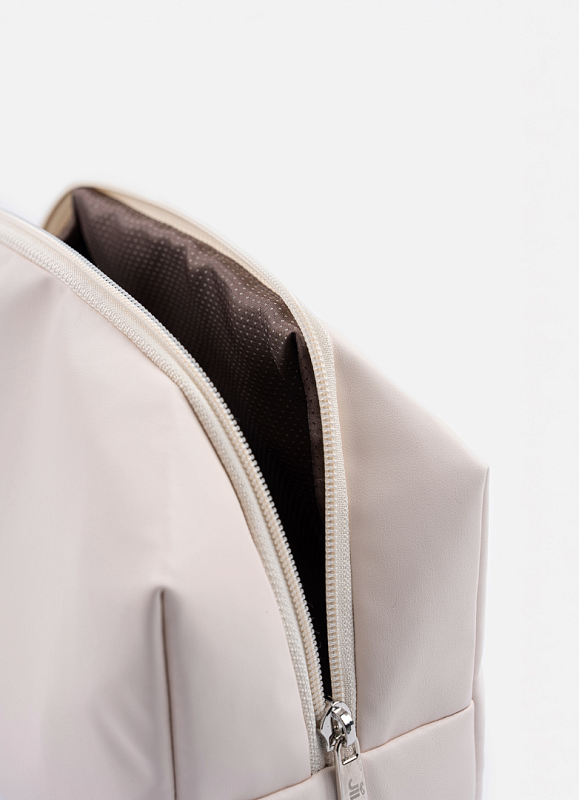 Косметичка jillas из искусственной кожи, M, бежевый по цене 1&nbsp;890 ₽, размеры 300х200х30