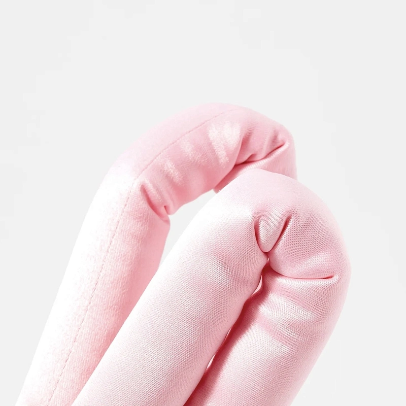 Мягкие бигуди из лебяжего пуха "Комплект jillas classic lite розовый" по цене ₽690, размеры 200х150х40, для волос От лопаток до пояса