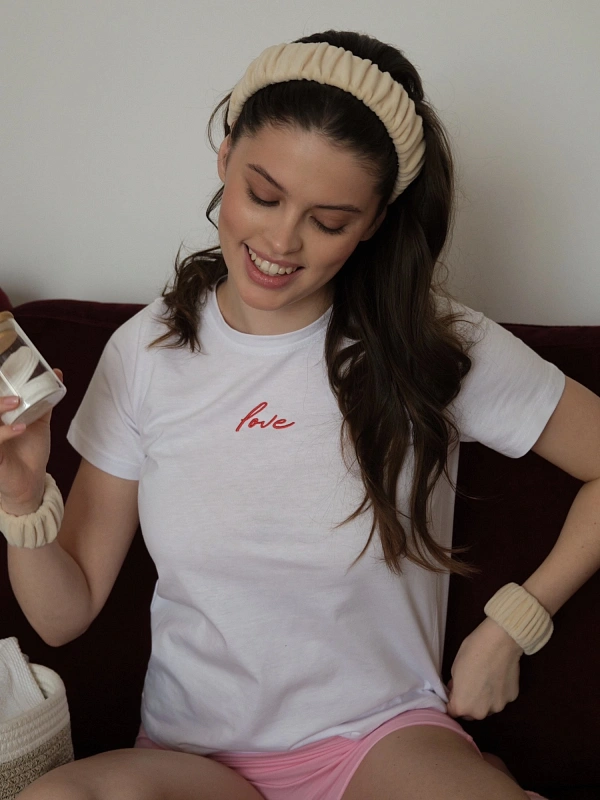 Набор повязок для умывания jillas из велюра, бежевый, 4,5 см - аксессуар для локонов по цене ₽1,290, материал Синтетическая ткань