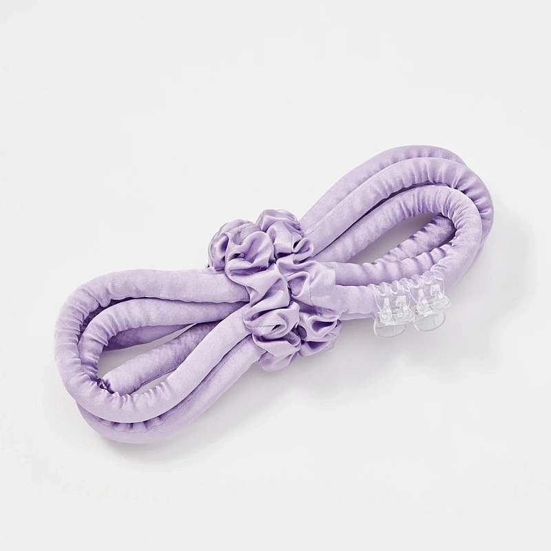 Мягкие бигуди из лебяжего пуха "Комплект jillas slim лавандовый" по цене 1&nbsp;390 ₽, размеры 205х85х25, для волос От каре до пояса