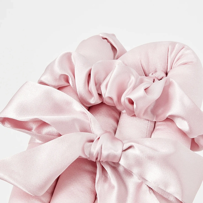 Мягкие бигуди из лебяжего пуха "Комплект jillas classic elegant светло-розовый" по цене ₽1,590, размеры 255х105х50, для волос От лопаток до пояса