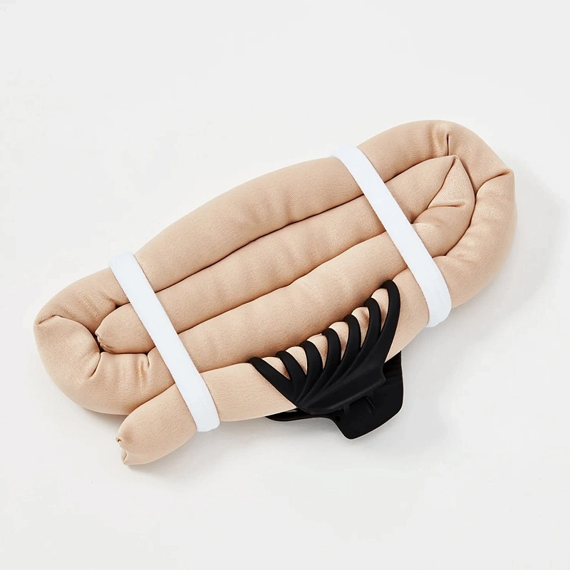 Мягкие бигуди из лебяжего пуха "Комплект jillas classic lite золотистый" по цене ₽690, размеры 200х150х40, для волос От лопаток до пояса