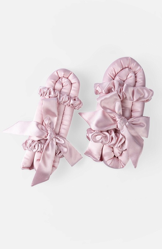 Мягкие бигуди из лебяжего пуха "Комплект jillas classic elegant с мягким наполнителем, светло-розовый" по цене ₽1,990, размеры 255х105х50, для волос От лопаток до пояса