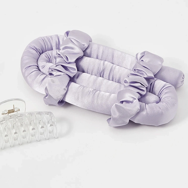 Мягкие бигуди из лебяжего пуха "Комплект jillas classic лавандовый" по цене 1&nbsp;390 ₽, размеры 255х105х50, для волос От лопаток до пояса