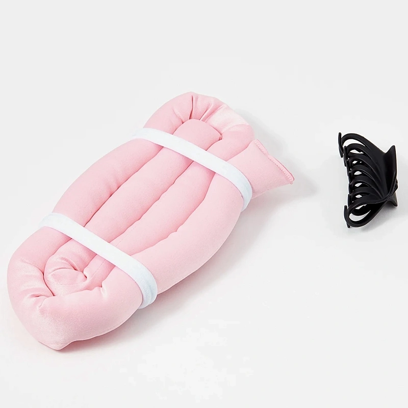 Мягкие бигуди из лебяжего пуха "Комплект jillas classic lite розовый" по цене ₽690, размеры 200х150х40, для волос От лопаток до пояса