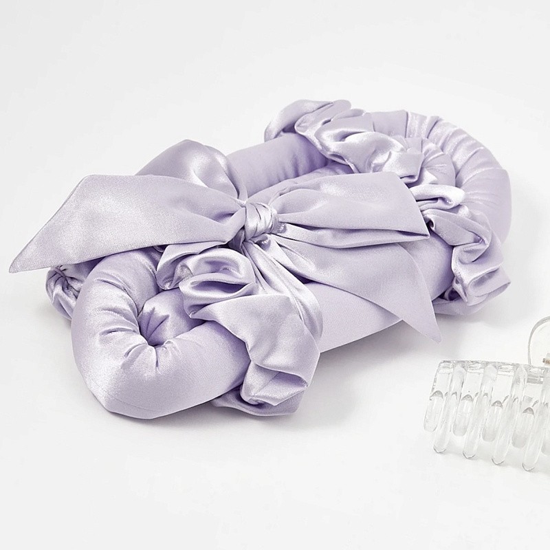 Мягкие бигуди из лебяжего пуха "Комплект jillas classic elegant лавандовый" по цене 1&nbsp;590 ₽, размеры 255х105х50, для волос От лопаток до пояса