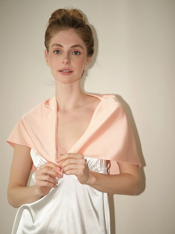 Аксессуар для фиксации бигуди jillas, персиковый - аксессуар для локонов по цене ₽1,190, материал Синтетическая ткань