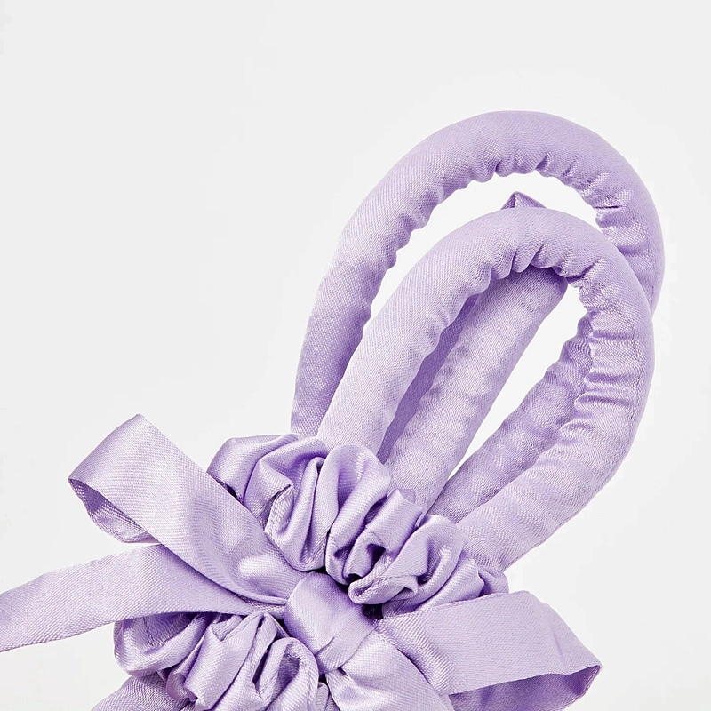 Мягкие бигуди из лебяжего пуха "Комплект jillas slim elegant лавандовый" по цене ₽1,390, размеры 205х85х25, для волос От каре до пояса