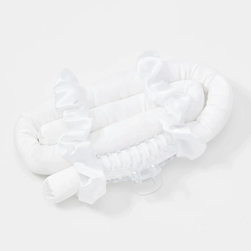 Мягкие бигуди из лебяжего пуха "Комплект jillas classic белый" по цене ₽1,390, размеры 255х105х50, для волос От лопаток до пояса