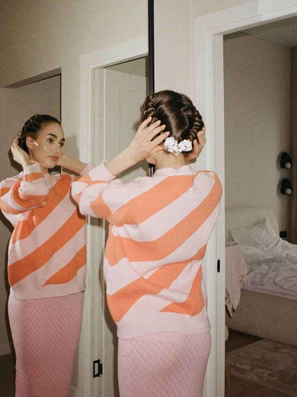 Мягкие бигуди из лебяжего пуха "Комплект jillas slim compact 2.0, белый" по цене ₽1,890, размеры 205х85х25, для волос От каре до пояса