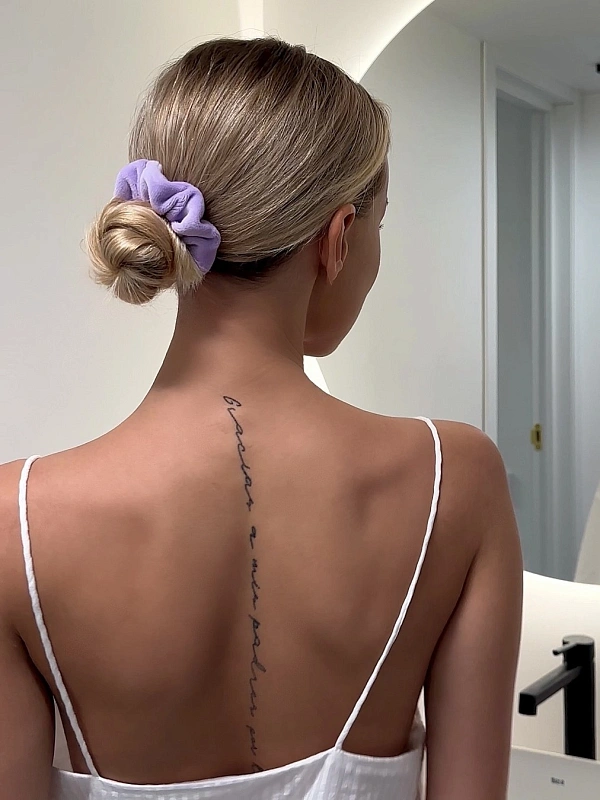 Резинки для волос jillas из велюра, 2шт (S и M), лавандовый - аксессуар для локонов по цене ₽990, материал Синтетическая ткань