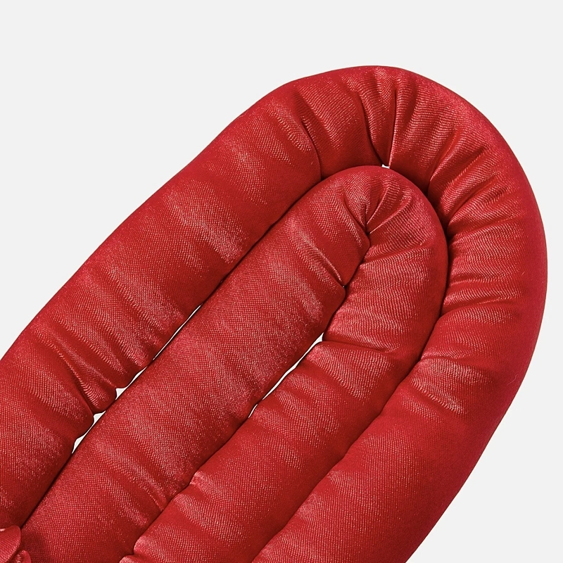 Мягкие бигуди из лебяжего пуха "Комплект jillas classic красный" по цене 1&nbsp;390 ₽, размеры 255х105х50, для волос От лопаток до пояса