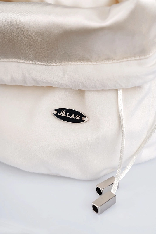 Мягкие бигуди из лебяжего пуха "Набор jillas for sleep, молочный" по цене ₽2,990, размеры 215х175х75, для волос От плеч до пояса