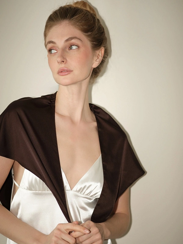 Аксессуар для фиксации бигуди jillas, коричневый - аксессуар для локонов по цене ₽1,190, материал Синтетическая ткань