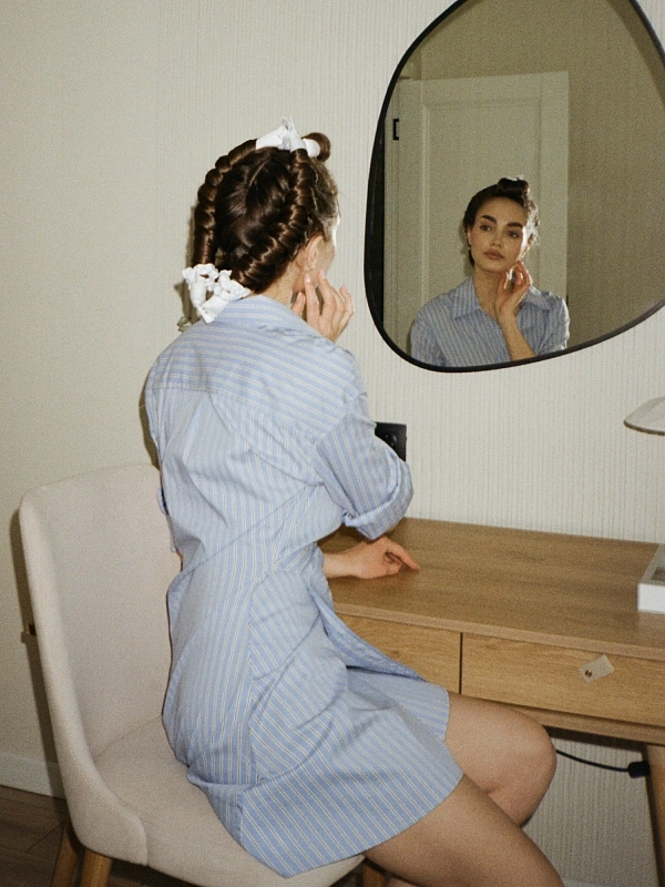 Мягкие бигуди из лебяжего пуха "Комплект jillas classic compact 2.0, белый" по цене ₽2,290, размеры 255х105х50, для волос От лопаток до пояса