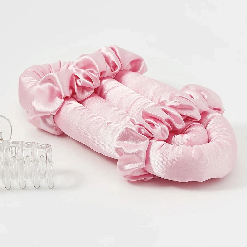 Мягкие бигуди из лебяжего пуха "Комплект jillas classic розовый" по цене 1&nbsp;390 ₽, размеры 255х105х50, для волос От лопаток до пояса