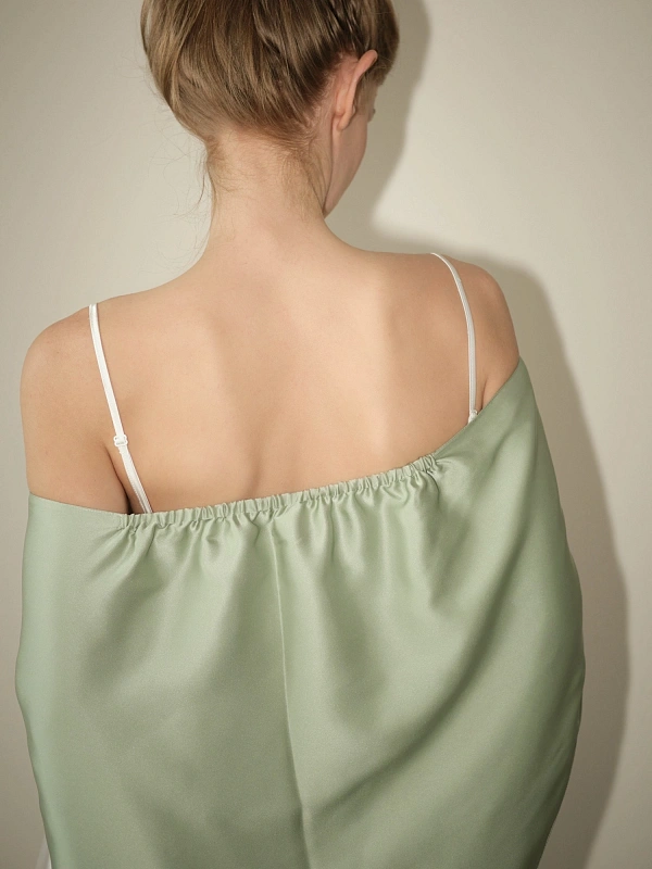 Аксессуар для фиксации бигуди jillas, фисташковый - аксессуар для локонов по цене ₽1,190, материал Синтетическая ткань