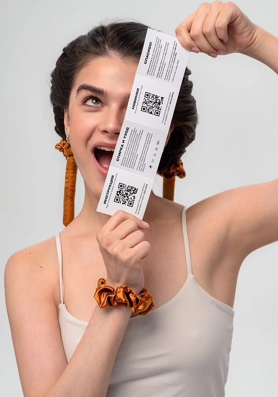 Мягкие бигуди из лебяжего пуха "Комплект jillas mini оранжевый" по цене ₽1,390, размеры , для волос От плеч до пояса