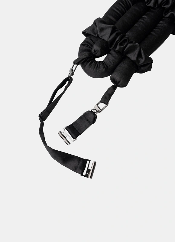 Мягкие бигуди из лебяжего пуха "Аксессуар-фиксатор бигуди jillas Pro с застежкой" по цене ₽1,190, размеры 100х60х50, для волос 