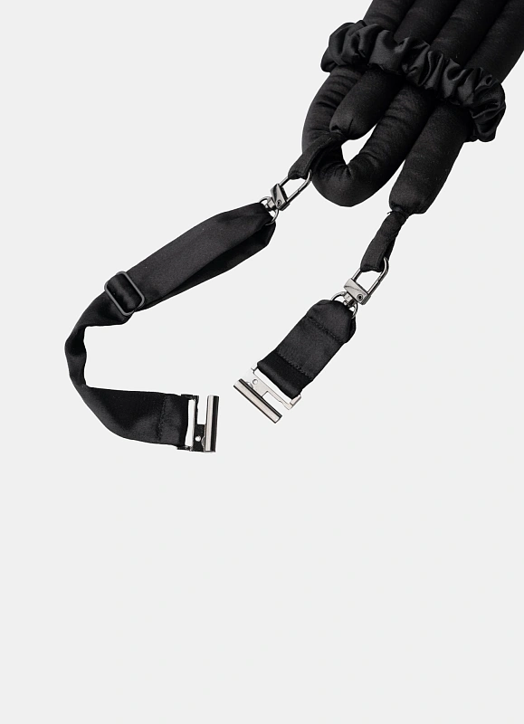 Мягкие бигуди из лебяжего пуха "Аксессуар-фиксатор бигуди jillas Pro с застежкой" по цене ₽1,190, размеры 100х60х50, для волос 