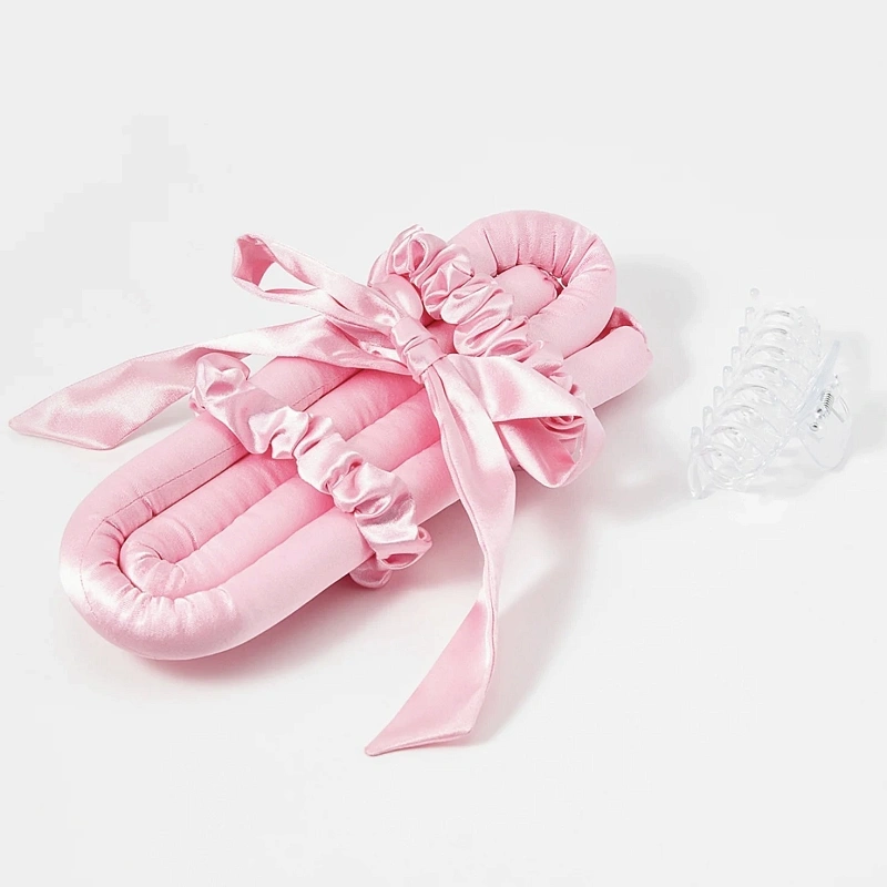 Мягкие бигуди из лебяжего пуха "Комплект jillas mini elegant розовый" по цене 1&nbsp;590 ₽, размеры 235х85х40, для волос От плеч до пояса