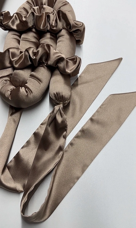 Мягкие бигуди из лебяжего пуха "Комплект jillas classic elegant с мягким наполнителем, капучино" по цене ₽2,290