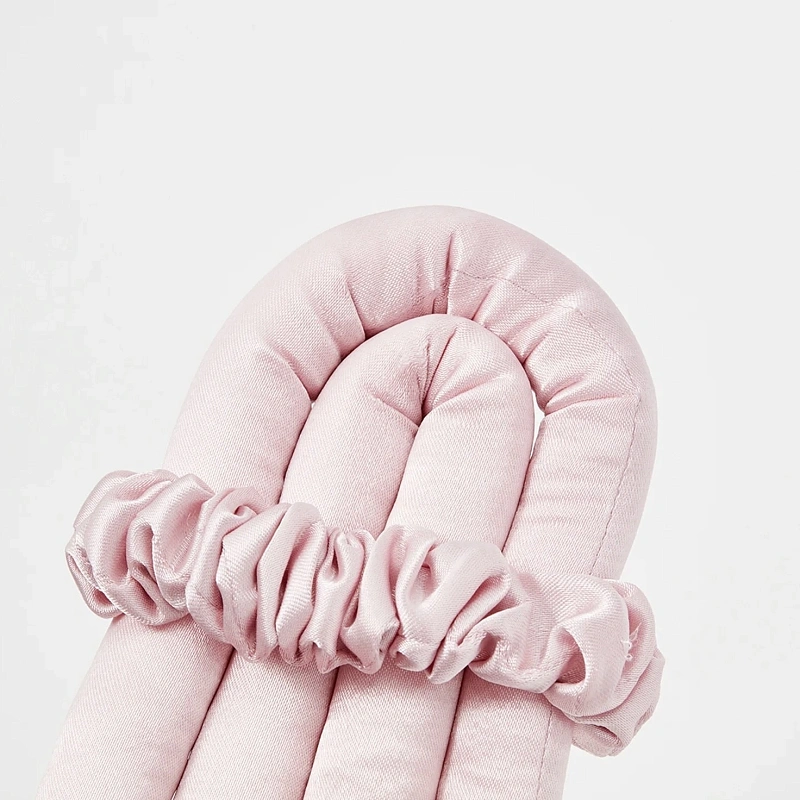 Мягкие бигуди из лебяжего пуха "Комплект jillas mini светло-розовый" по цене ₽1,390, размеры 235х85х40, для волос От плеч до пояса