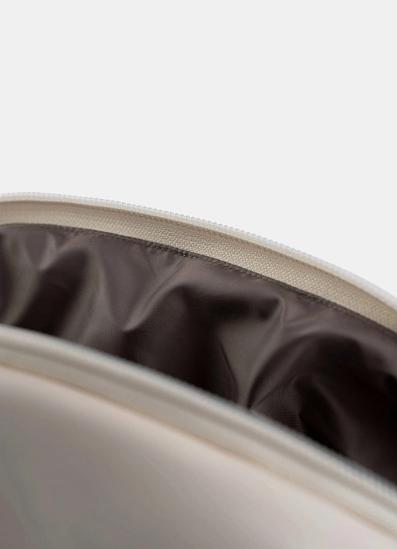 Косметичка jillas из искусственной кожи, L, бежевый по цене 1&nbsp;990 ₽, размеры 350х250х30