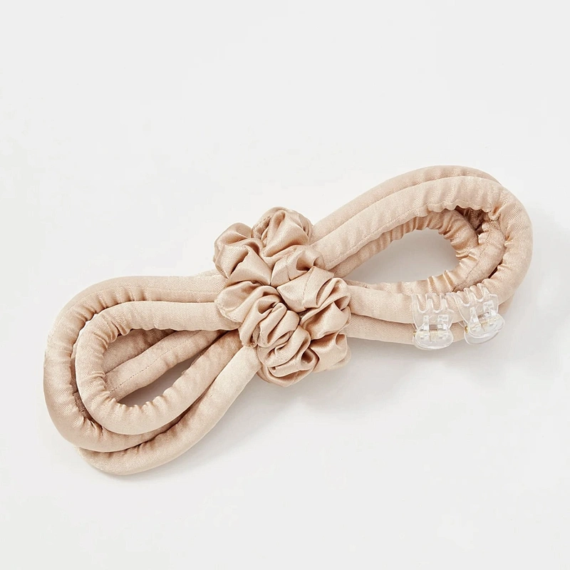 Мягкие бигуди из лебяжего пуха "Комплект jillas slim золотистый" по цене ₽1,390, размеры 205х85х25, для волос От каре до пояса