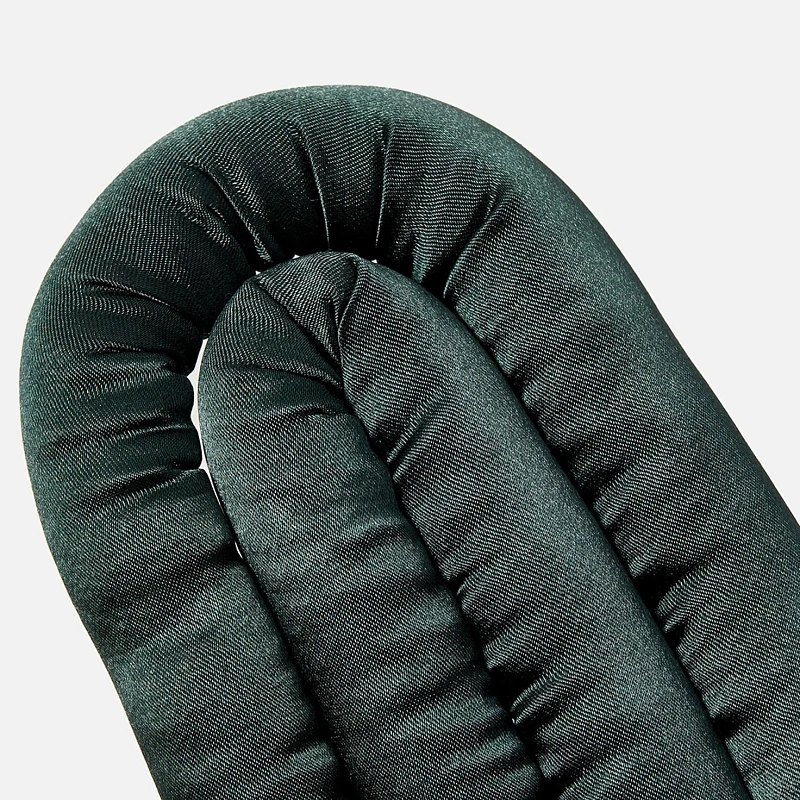 Мягкие бигуди из лебяжего пуха "Комплект jillas classic изумрудный" по цене 1&nbsp;390 ₽, размеры 255х105х50, для волос От лопаток до пояса