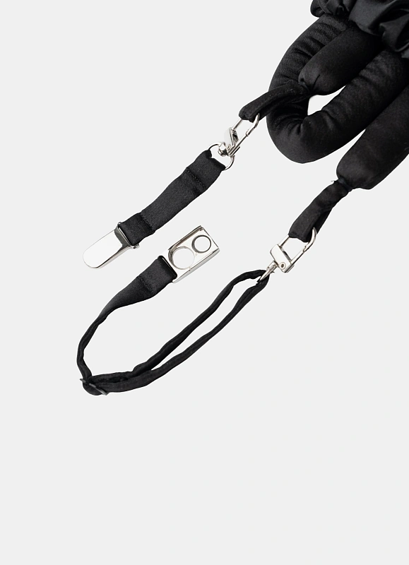 Мягкие бигуди из лебяжего пуха "Комплект jillas mini Pro черный" по цене 3&nbsp;290 ₽, размеры 230х80х35, для волос От плеч до пояса