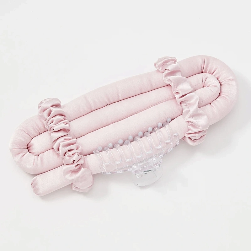 Мягкие бигуди из лебяжего пуха "Комплект jillas mini светло-розовый" по цене ₽1,390, размеры 235х85х40, для волос От плеч до пояса