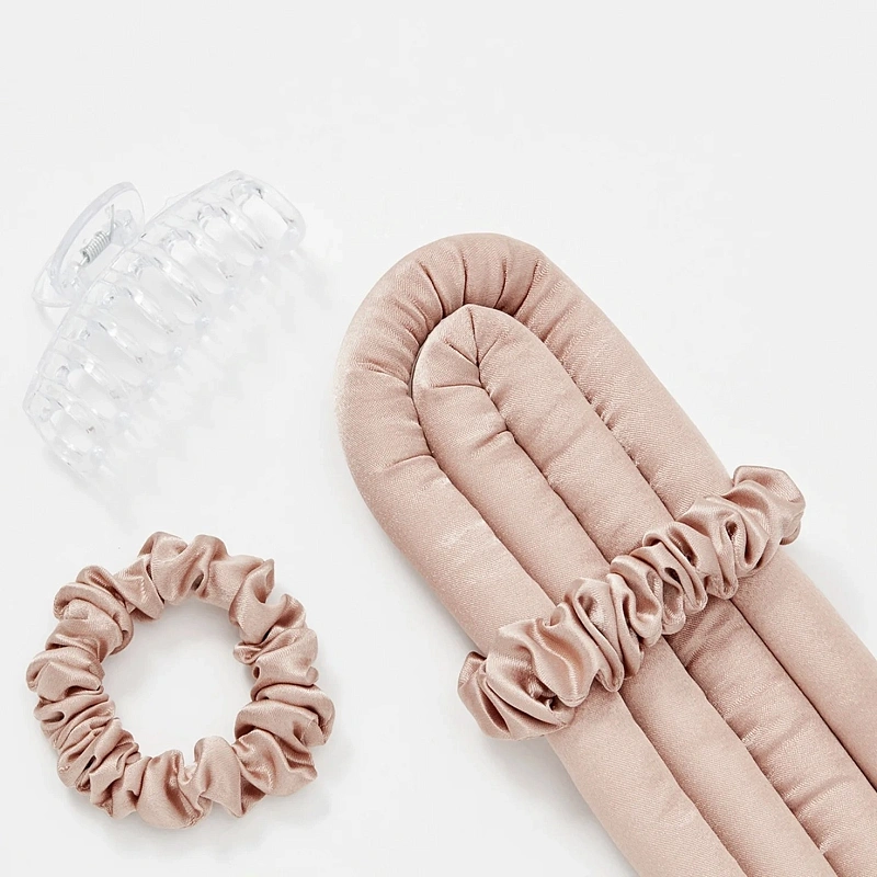 Мягкие бигуди из лебяжего пуха "Комплект jillas mini золотистый" по цене 1&nbsp;390 ₽, размеры 235х85х40, для волос От плеч до пояса