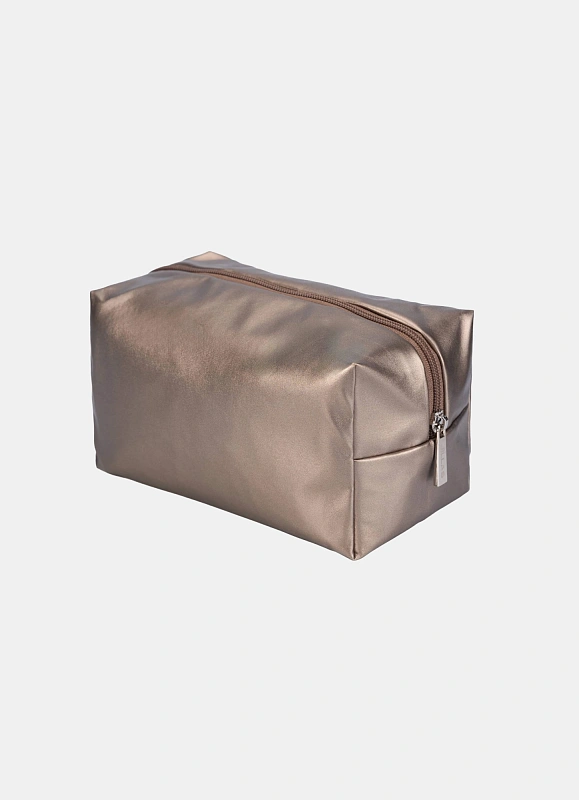 Косметичка jillas из искусственной кожи, золотистый по цене ₽1,690, размеры 300х200х30