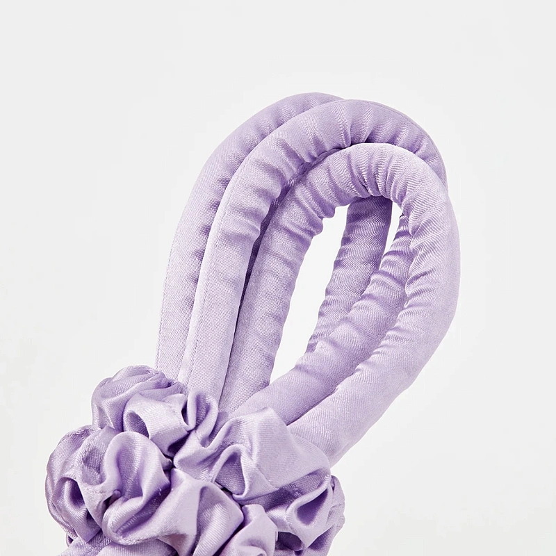 Мягкие бигуди из лебяжего пуха "Комплект jillas slim лавандовый" по цене 1&nbsp;390 ₽, размеры 205х85х25, для волос От каре до пояса