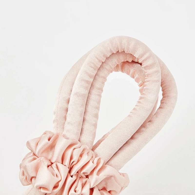 Мягкие бигуди из лебяжего пуха "Комплект jillas slim персиковый" по цене ₽1,290, размеры , для волос От каре до пояса