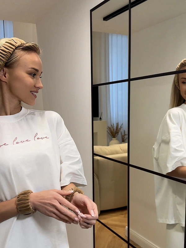 Набор повязок для умывания jillas из велюра, светло-коричневый, 4,5 см - аксессуар для локонов по цене ₽1,290, материал Синтетическая ткань