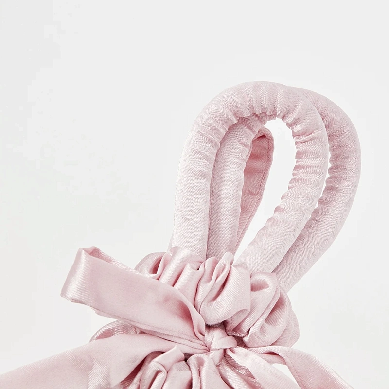 Мягкие бигуди из лебяжего пуха "Комплект jillas slim elegant светло-розовый" по цене ₽1,390, размеры 205х85х25, для волос От каре до пояса